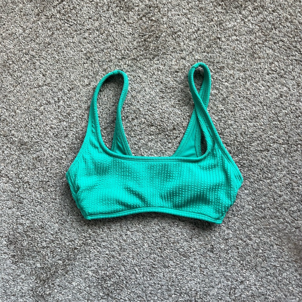 Target Xhilaration Women’s Green Swimsuit Bikini Top Medium